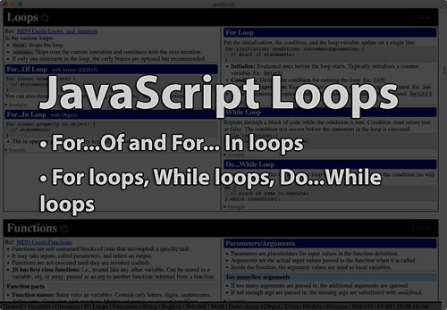 Link to Loops tutorial page