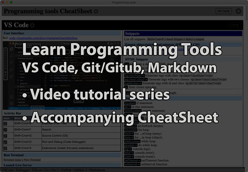 Link to Beginning Programming / Web Development tutorial page