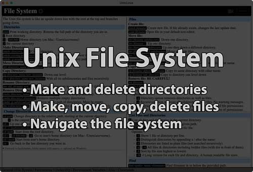 Link to File System tutorial page